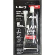 Герметик-прокладка высокотемпературный черный BLACK LAVR RTV silicone gasket maker (LN1738) 85г.